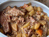 Crock pot roast beef