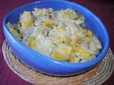 Crockpot cheesy potatoes