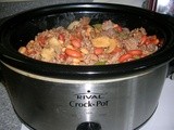 Crockpot hamburger and beans supreme