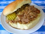 Crockpot pulled pork barbecue