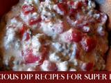 Dip recipes for your super bowl party