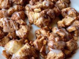 Easy baked apple fritters