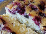 Easy blackberry pound cake