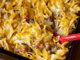 Easy fiesta pasta bake