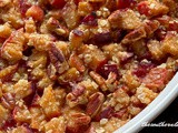 Easy plum crisp