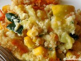 Fiesta corn squash casserole