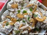 French onion roasted potato salad