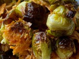 Garlic parmesan brussels sprouts
