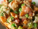 Green pea casserole