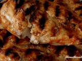 Grilled chicken and chicken grillin sauce