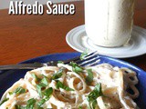 Homemade alfredo sauce