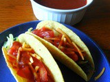 Homemade taco sauce