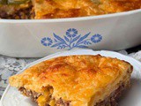 Impossible chili pie