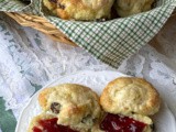 Irish soda bread scones