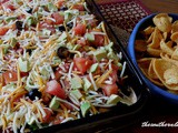 Layered taco dip