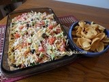 Layered taco dip