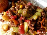 Lima bean skillet meal