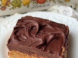 Lunch lady peanut butter bars