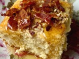 Maple pecan pancake bake