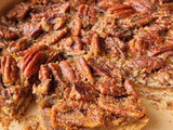 Maple pecan pie bars