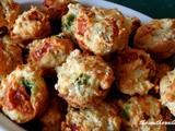 Mini pizza muffins