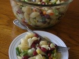 Mixed veggie sweet & sour salad