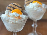 Orange cheesecake cookie fluff