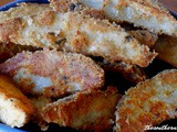 Parmesan baked potato wedges