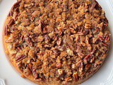 Pecan upside-down cake