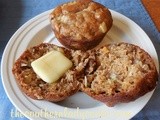Pineapple, banana and coconut muffins