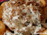 Pineapple cheese ball – ham