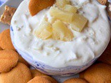 Pineapple cream cheese dip