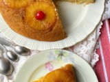 Pineapple upside down cake