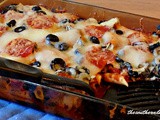 Pizza pasta casserole