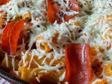 Pizza pasta skillet