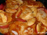 Pork chop and apple skillet