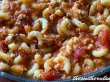 Quick and easy hamburger goulash