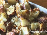 Roasted italian parmesan potatoes