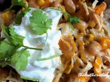 Roasted pepper white chicken chili