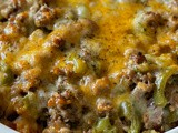 Sausage and cabbage casserole