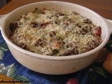 Sausage and cabbage casserole