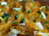 Scalloped potatoes with cheese