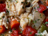 Slow cooker chicken gumbo soup