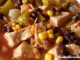 Slow cooker salsa soup