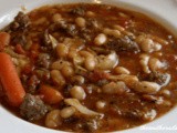 Slow cooker sausage,white bean and pasta soup