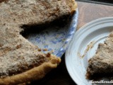 Sorghum molasses shoofly pie