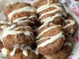 Sour cream cinnamon biscuits