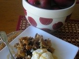 Southern apple crisp