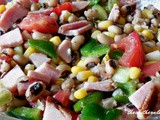 Southern black-eyed pea salad