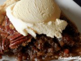 Southern maple pecan pie